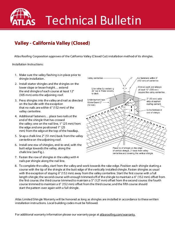 Valley - How to Install a California Valley