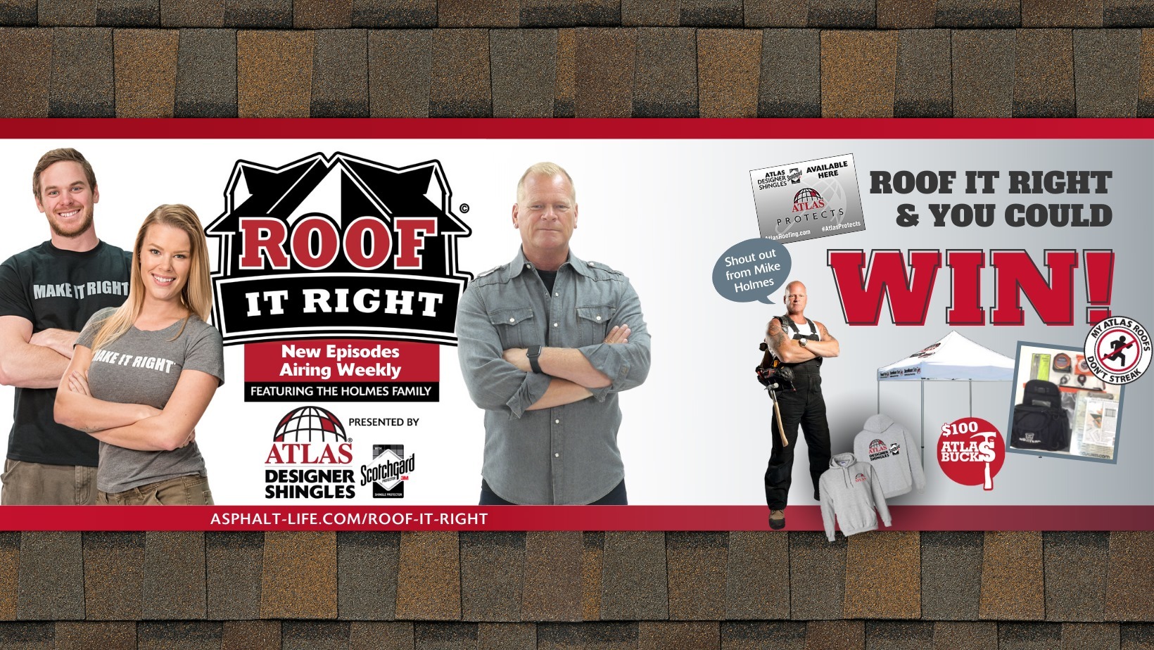 Roof It Right With The Holmes Family