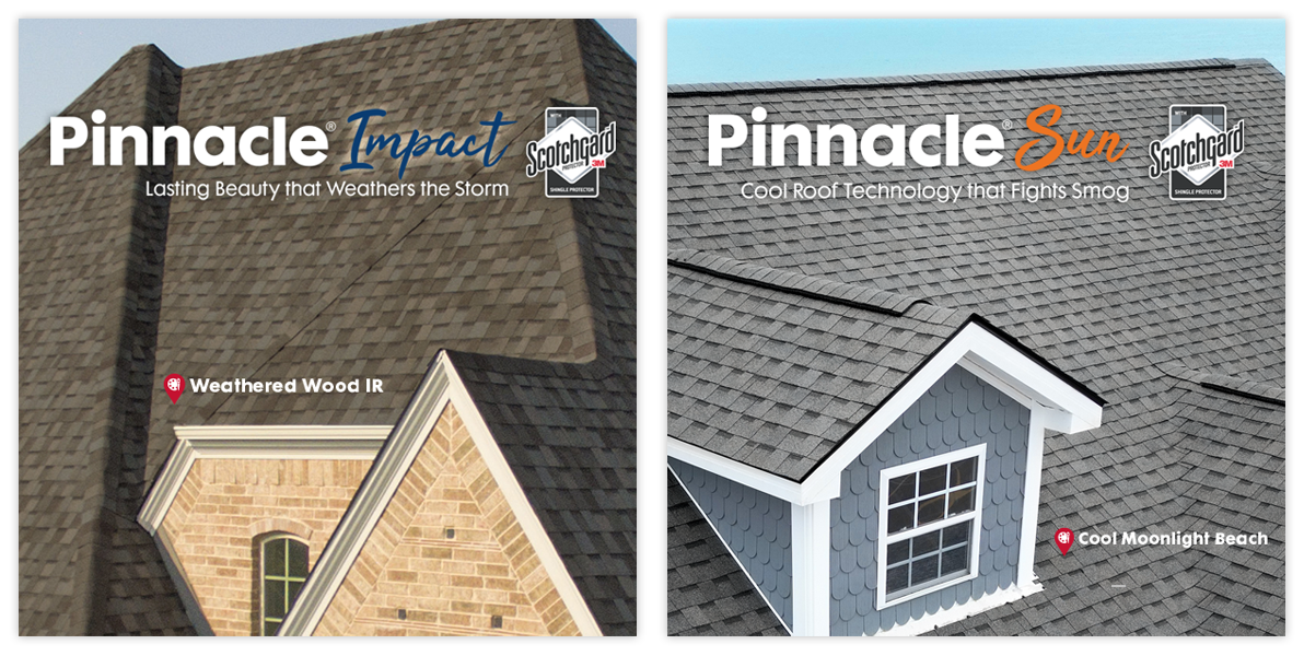 Atlas Roofing Corporation Launches Pinnacle® Sun and Pinnacle® Impact Shingles