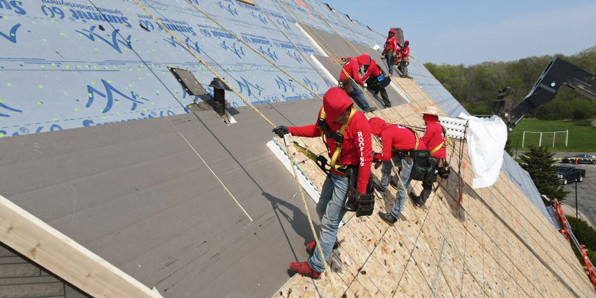 Atlas Polyiso Insulation and Shingles Enhance Ventilation, Durability and Aesthetic for Illinois Church Reroof