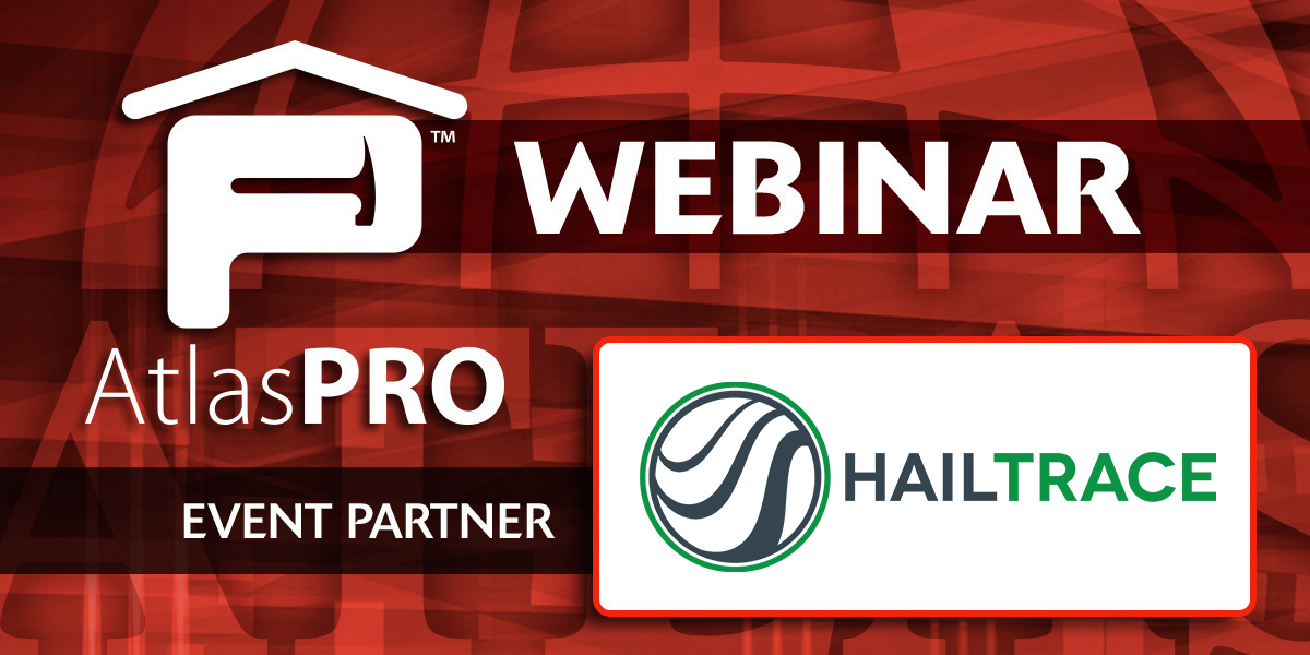 AtlasPRO+™ Webinar: HailTrace